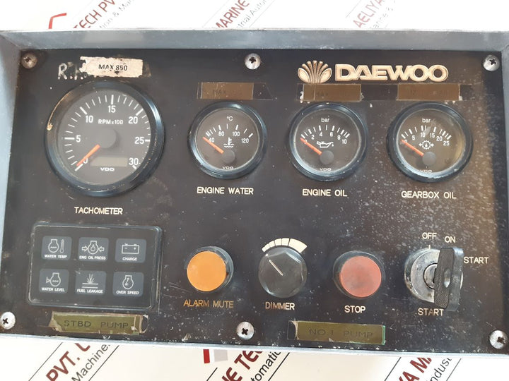 Daewoo Md18 Series Gauge Panel