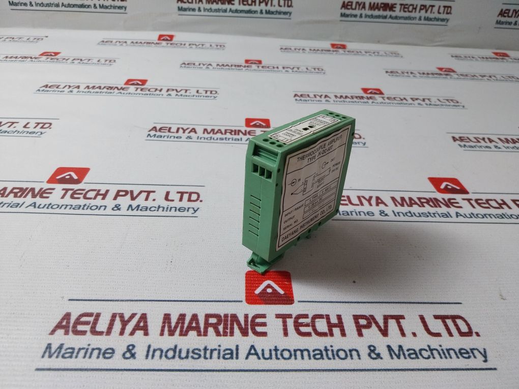 Daeyang Instrument Jk-2C-60T Thermocouple Amplfier 24Vdc