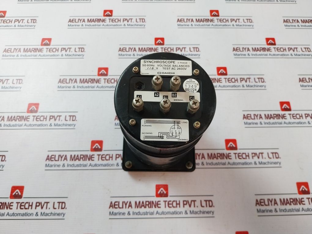 Daiichi Dl-110Na 3 Phase Synchroscope 50-60Hz