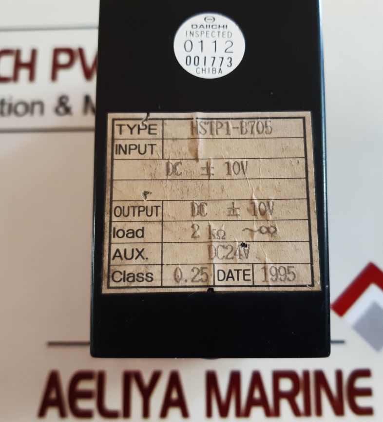 Daiichi Hstp1-b705 High Speed Isolator