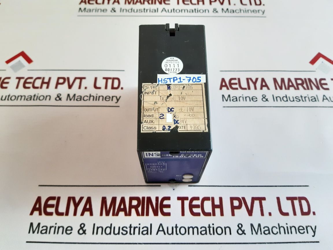 Daiichi Ins Hstp1-705 High Speed Isolator Tp-1086A