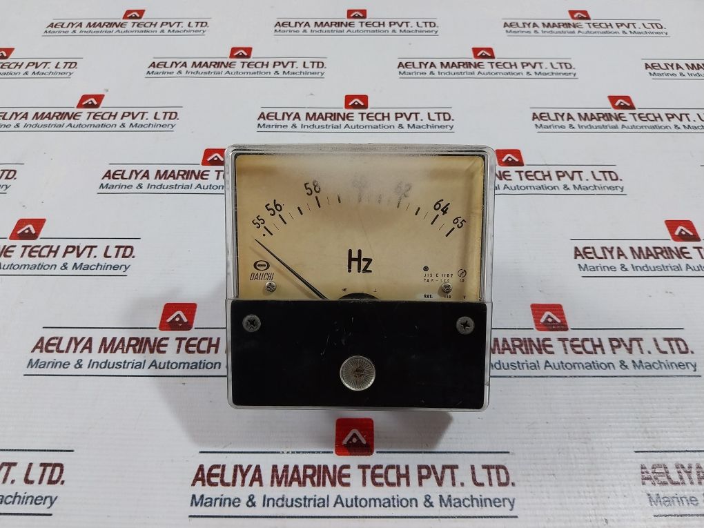 Daiichi Jis C 1102 Panel Meter Pak-120, 55-65 Hz