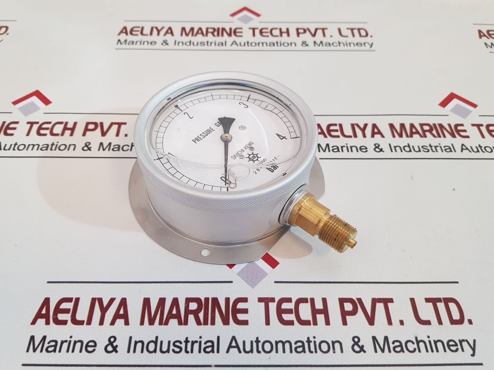 Daiichi Keiki 0-4 Bar Pressure Gauge