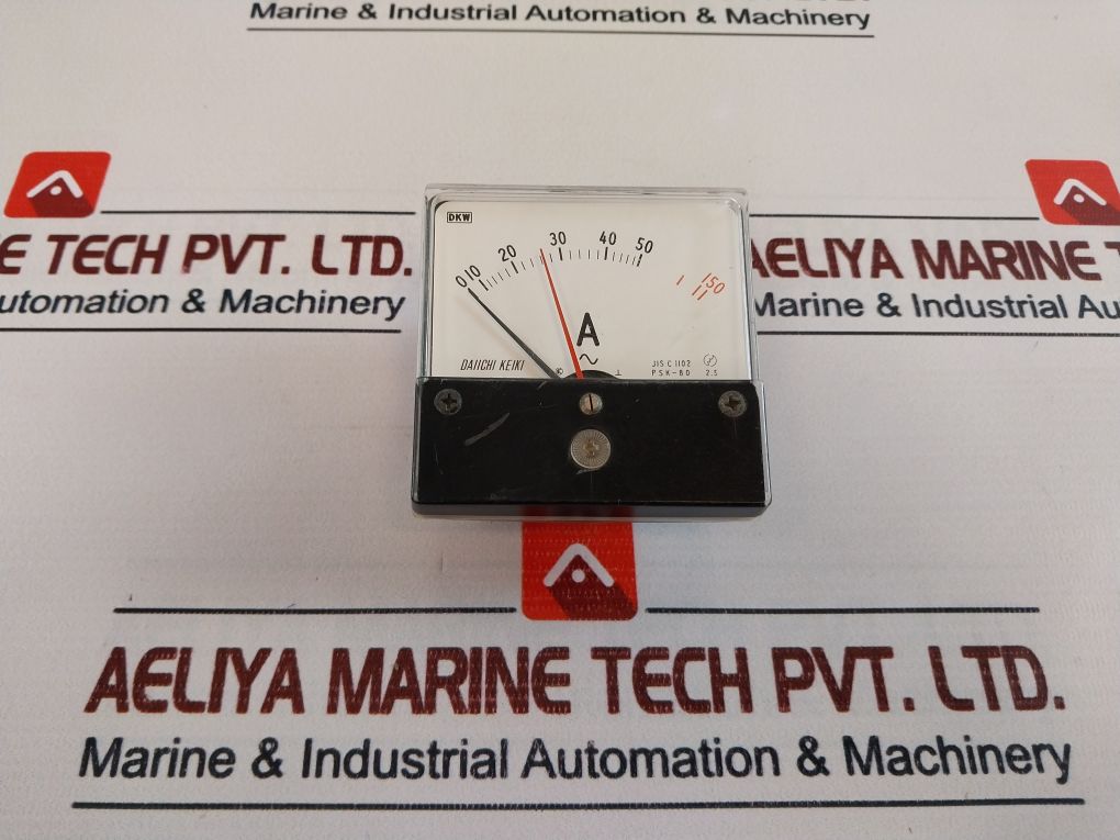Daiichi Keiki Psk-80 Ammeter 0-150 A Ac

