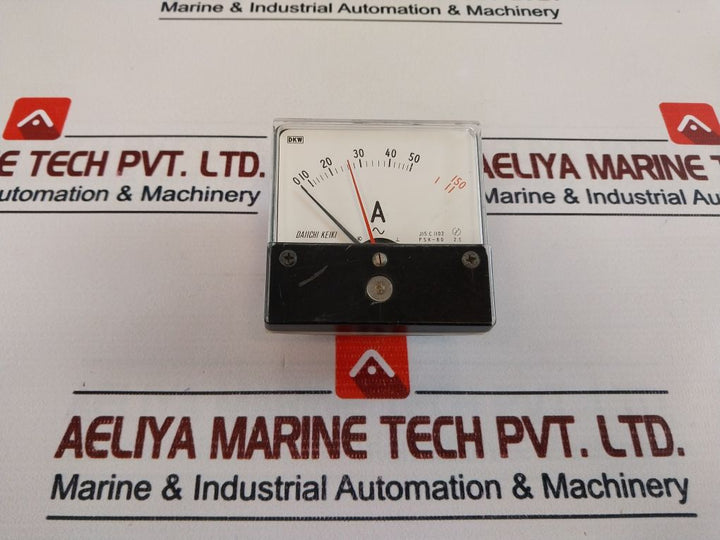 Daiichi Keiki Psk-80 Ammeter 0-150 A Ac
