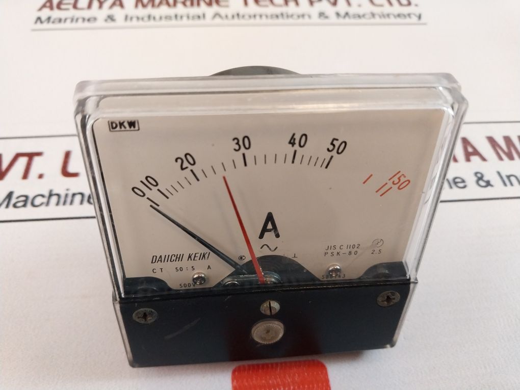 Daiichi Keiki Psk-80 Ammeter 0-150 A 