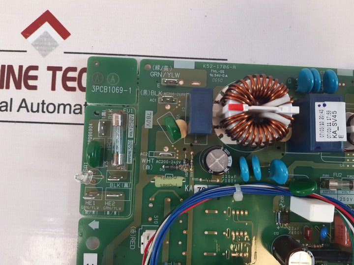 Daikin 3Pcb1069-1 Printed Circuit Board 1466247