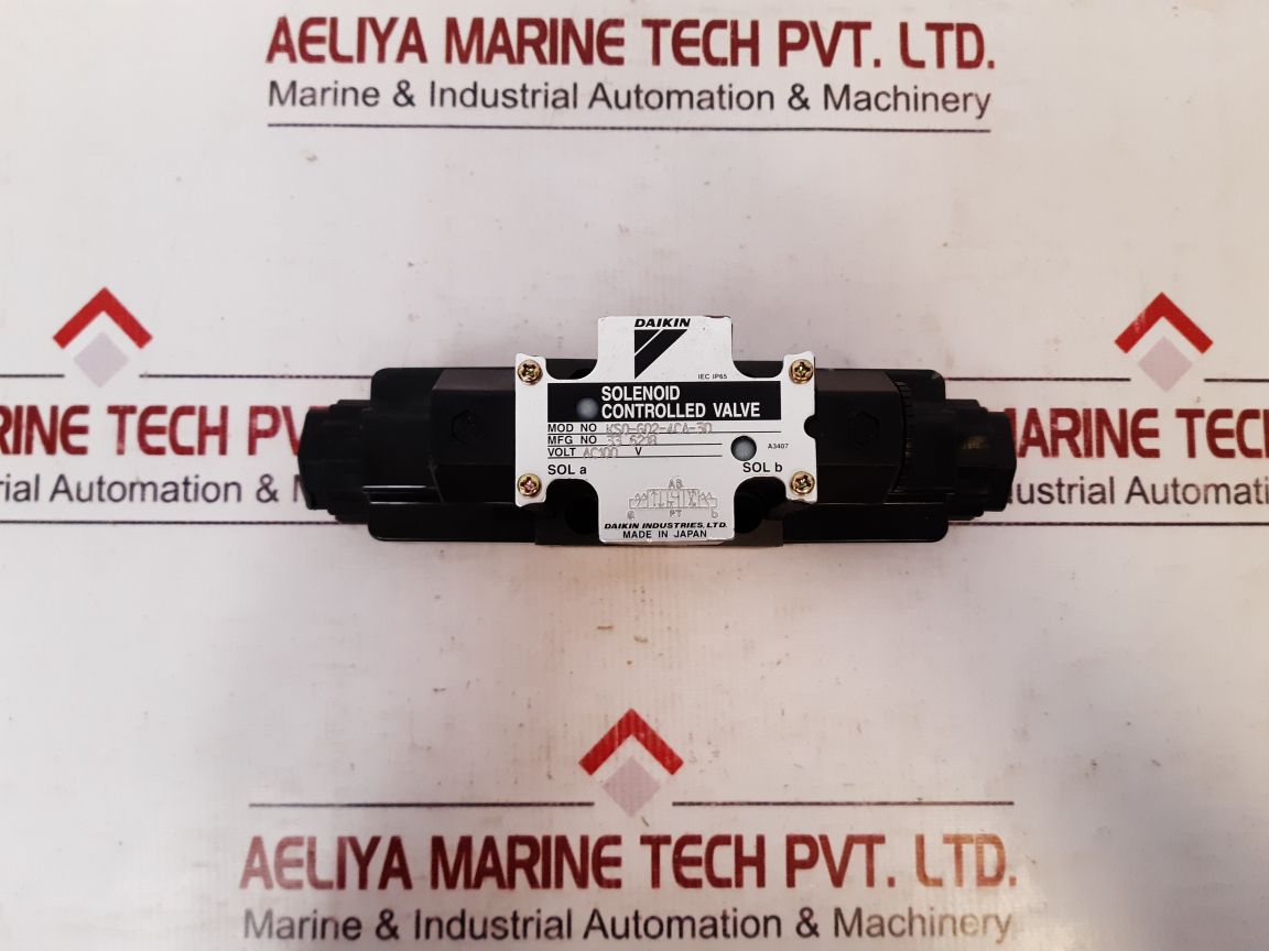 Daikin Ks0-g02-4Ca-30 Solenoid Controlled Valve
