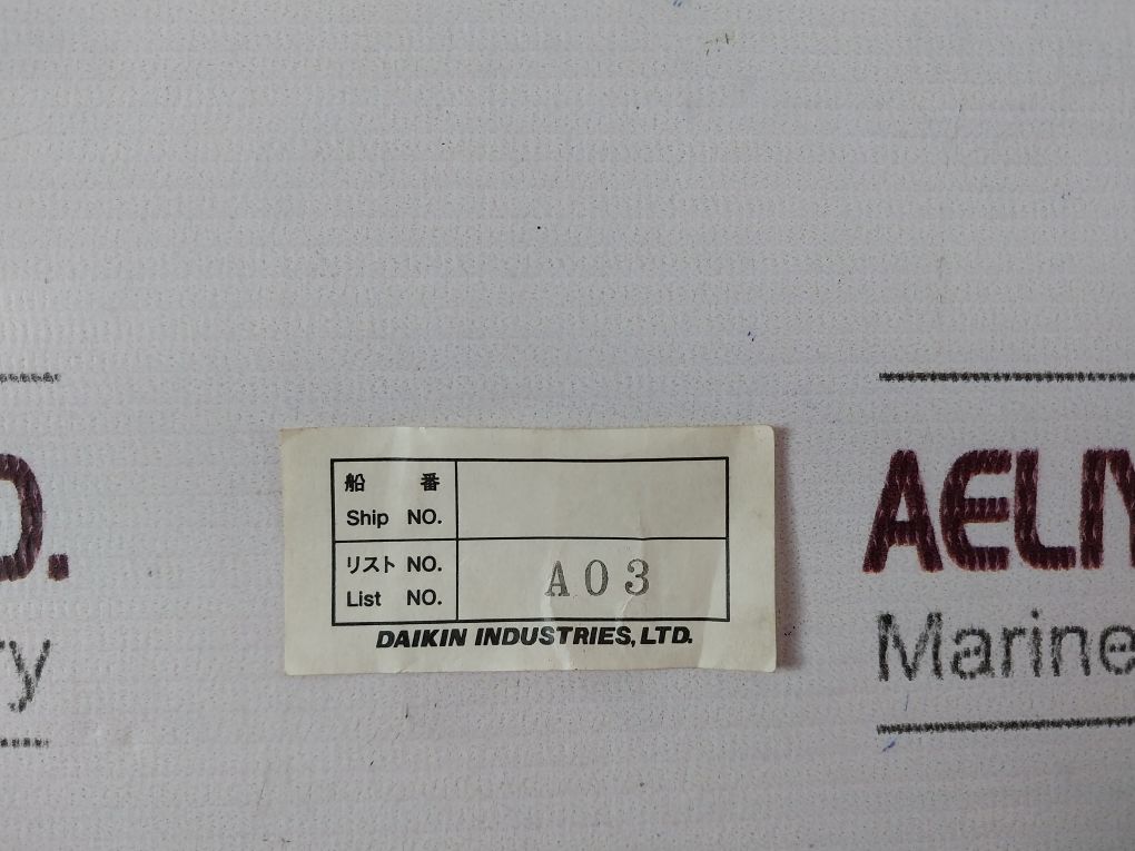 Daikin Osv12B-21A Safety Valve 2.10-2.20 Mpa