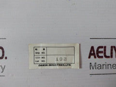 Daikin Osv12B-21A Safety Valve 2.10-2.20 Mpa
