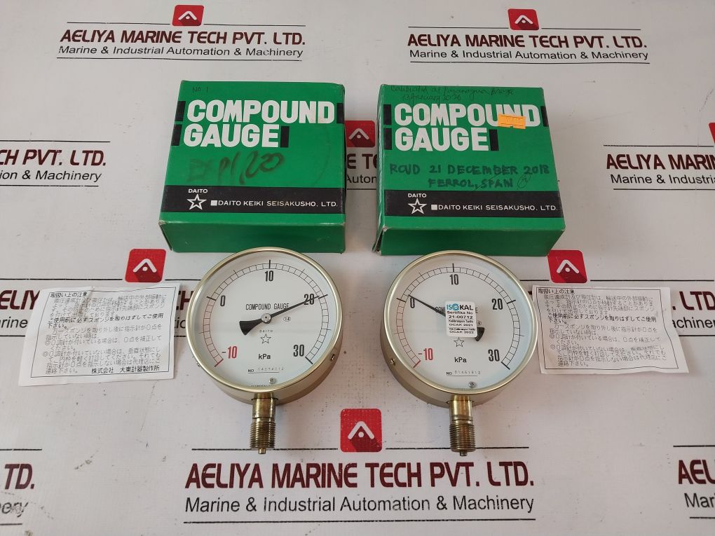 Daito 04074512 Compound Gauge