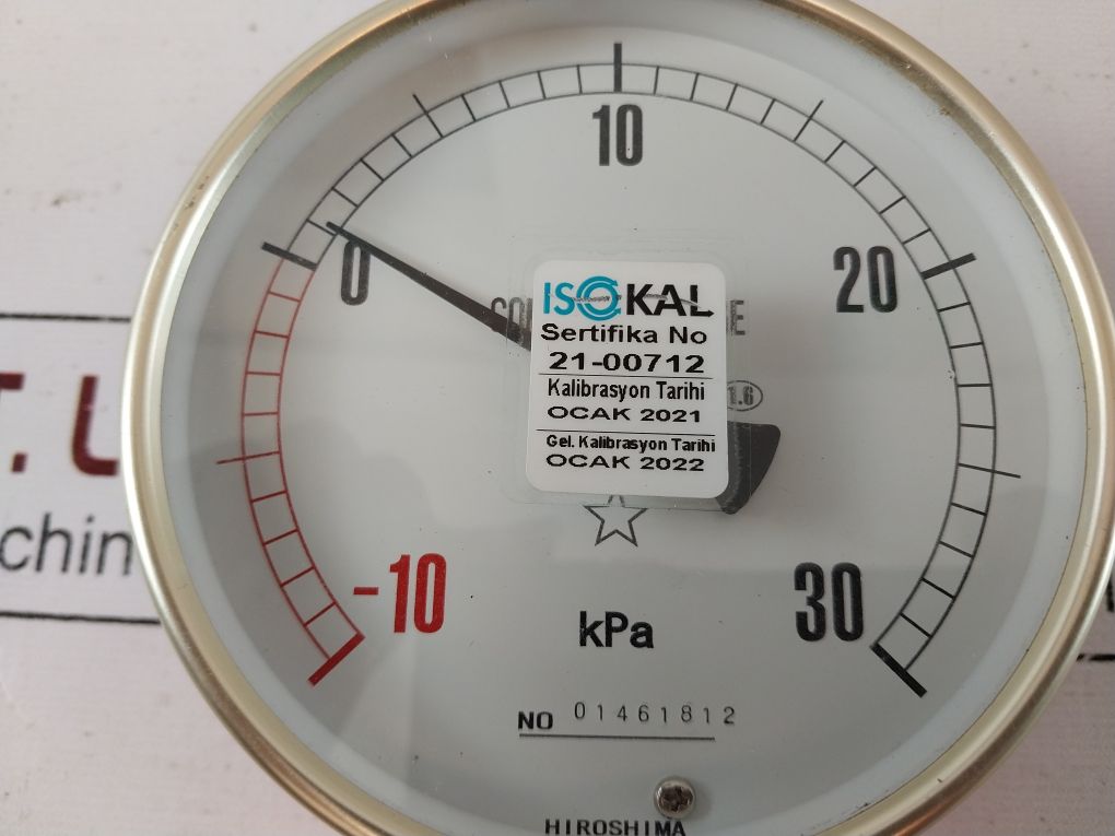Daito Keiki Au Pressure Gauge 04074512