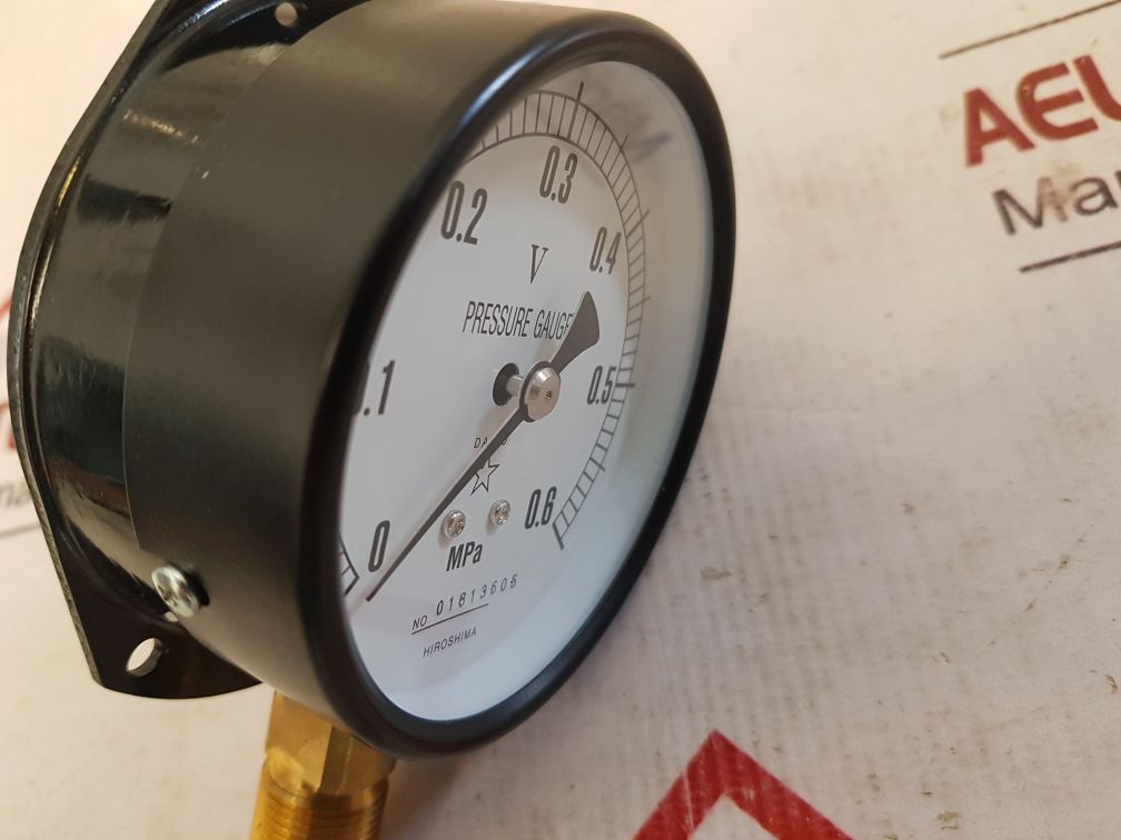 Daito Keiki 0-0.6 Mpa Pressure Gauge 0-0.6 Mpa