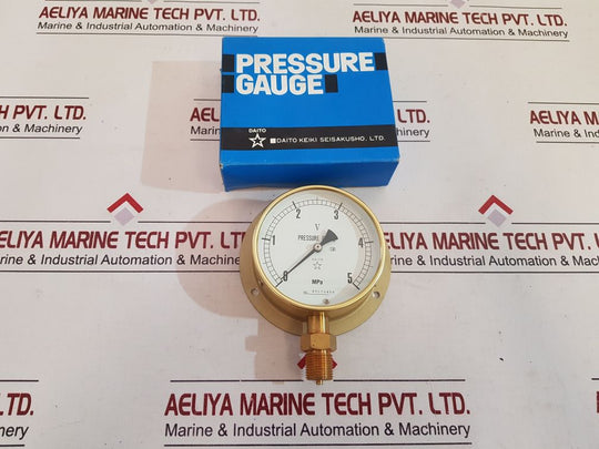 Daito Keiki 05070408 Pressure Gauge 5 Mpa
