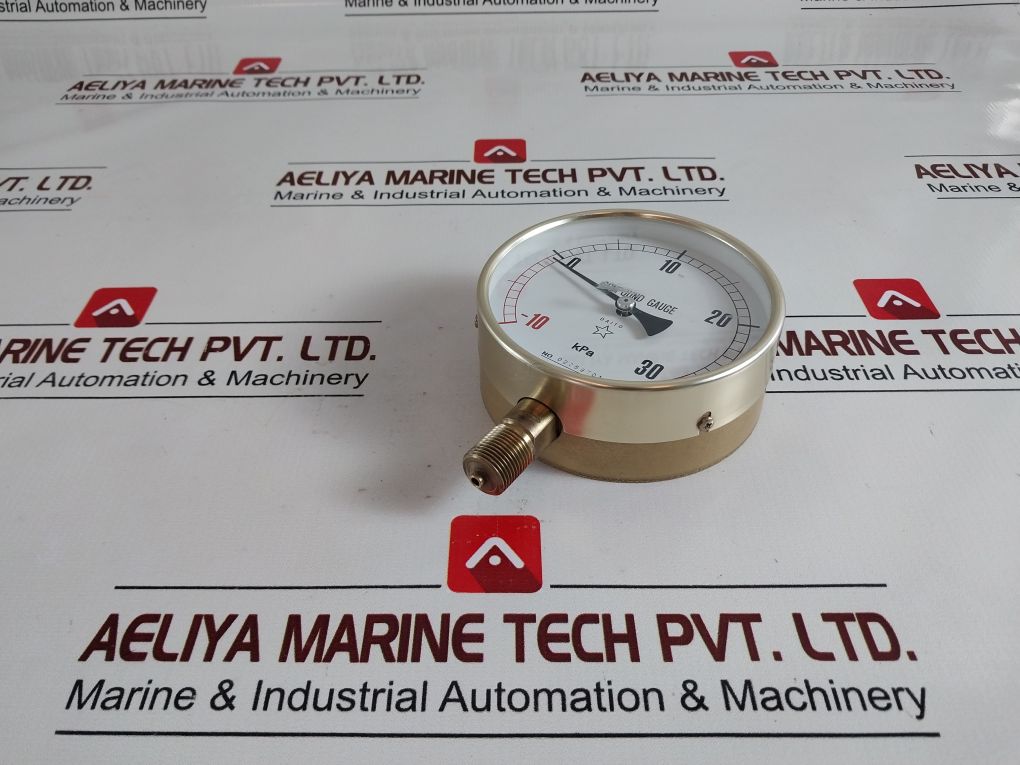 Daito Keiki Au Pressure Gauge 30 Kpa-10 Kpa