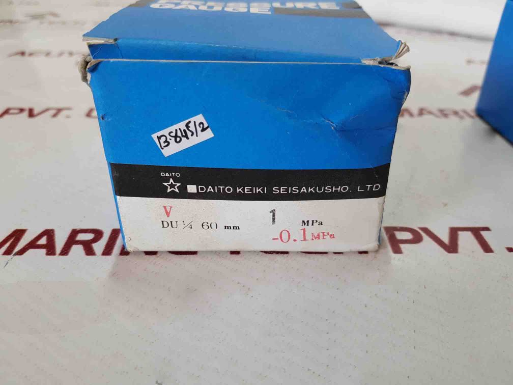 Daito Keiki Pressure Gauge 00172606