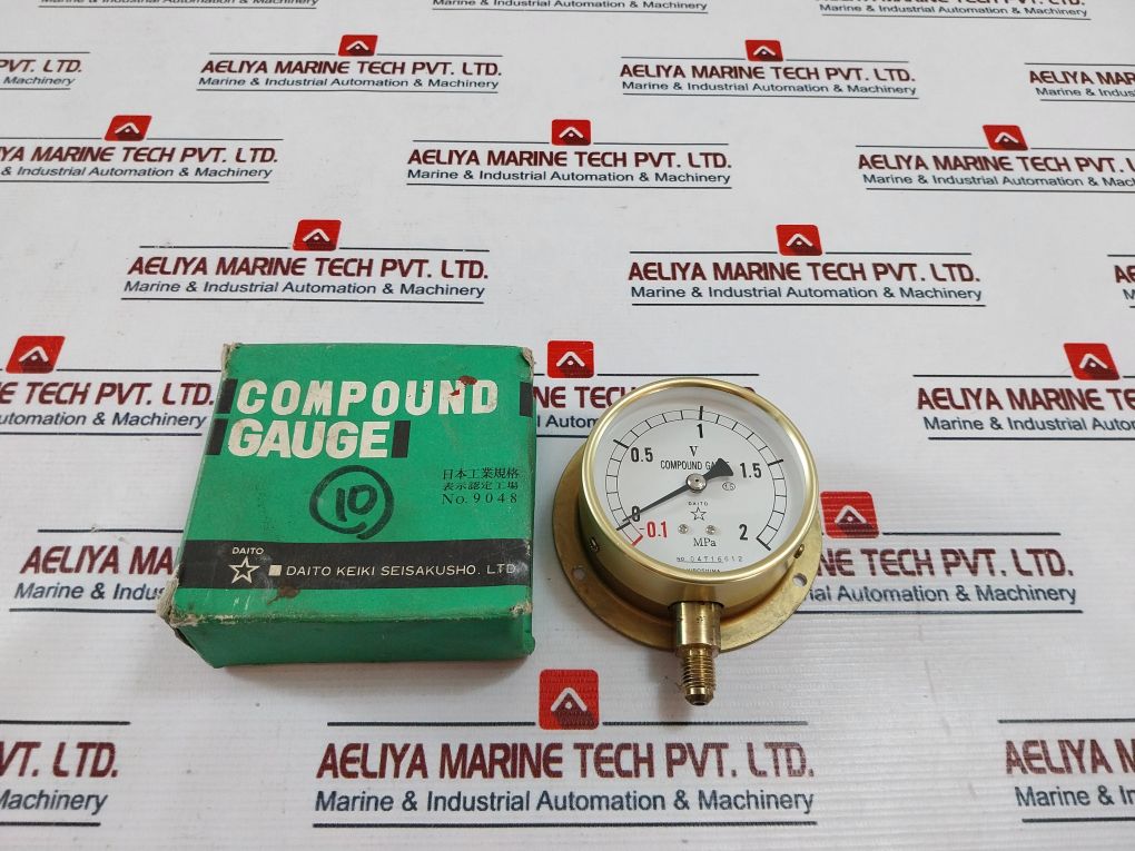 Daito Keiki Type Bu Compound Gauge 04716612