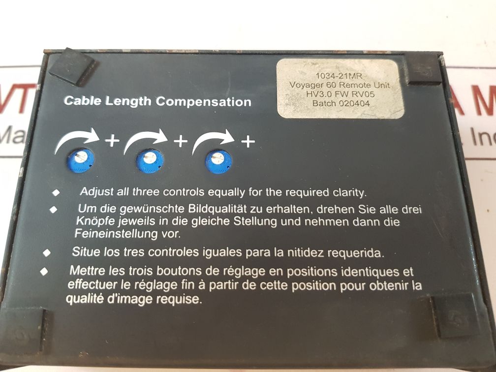 Dakota Voyager 60 Remote Unit