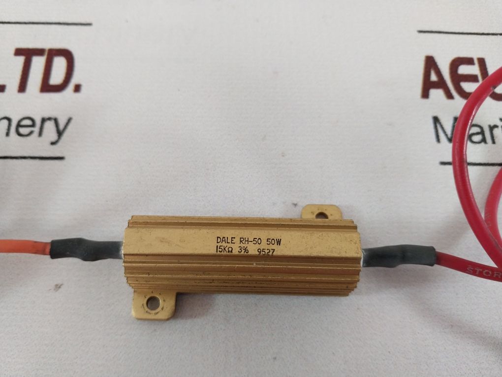 Lot Of 5X Dale Rh-50 Resistor 50W 15K Ohm