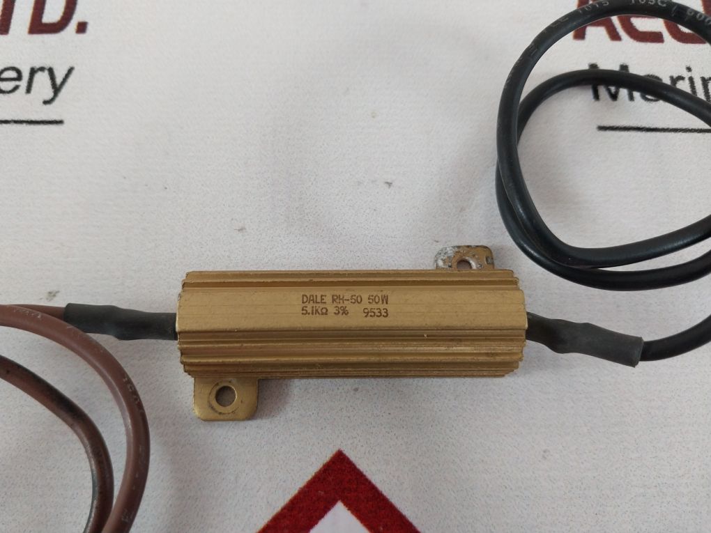 Lot Of 4X Dale Rh-50 Resistor 50W 5.1K Ohm