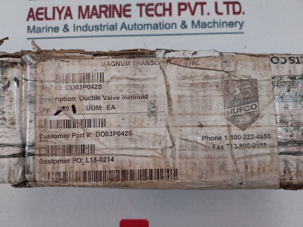 Daman Dd03P042S Ductile Valve Manifold 0618