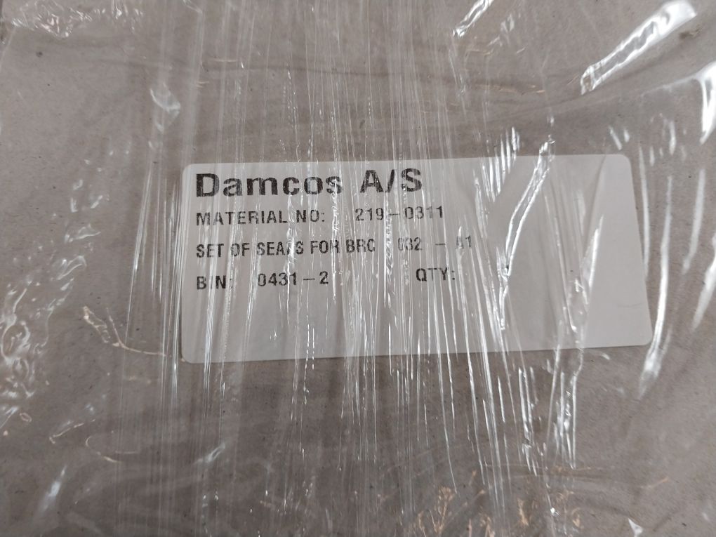 Damcos 219-0311 Set Of Seals For Brc