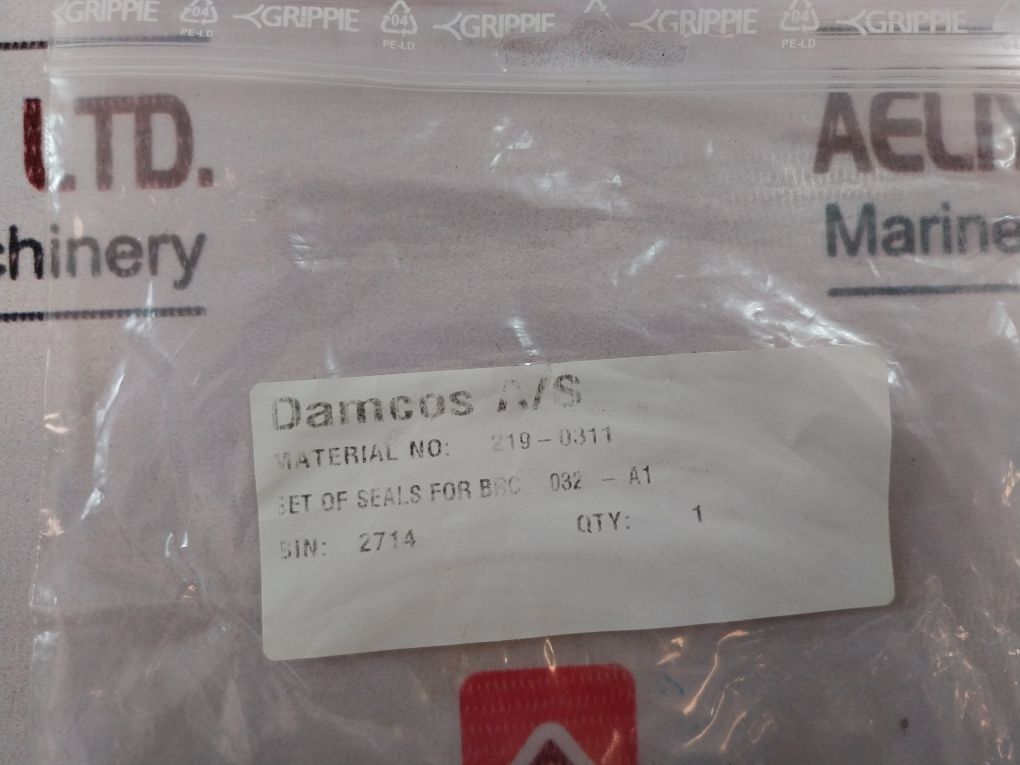 Damcos 219-0311 Set Of Seals For Brc 032-a1 