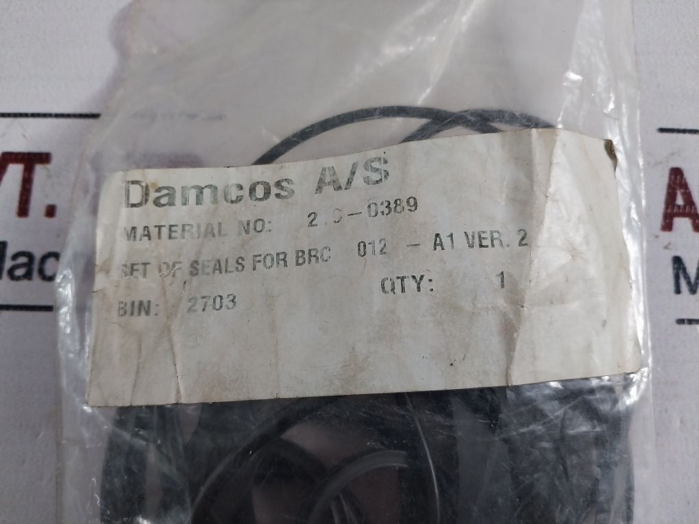 Damcos 219-0389 Actuator Seals Set 012-a1
