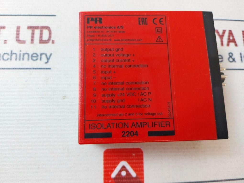 Damcos 2204 Isolation Amplifier 3 W