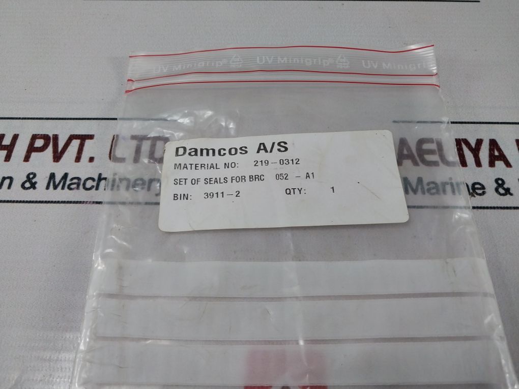 Damcos Brc 219-0312 Hydraulic Actuator Seal Set