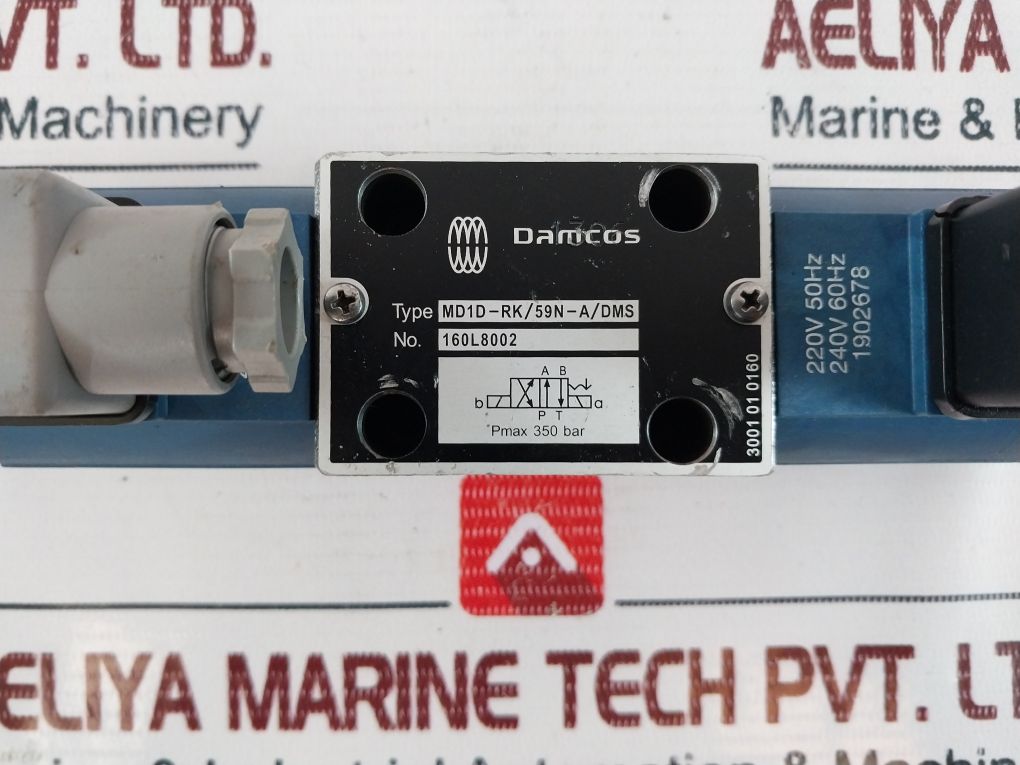 Damcos Md1D-rk/59N-a/Dms Solenoid Valve 240V 60Hz