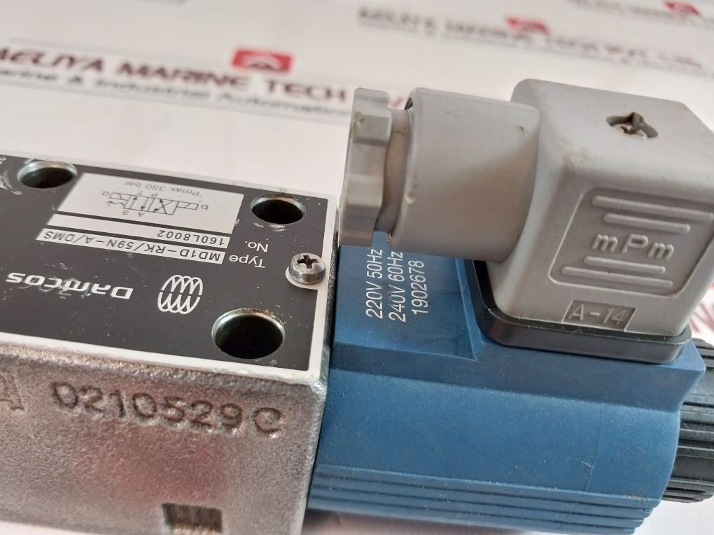 Damcos Md1D-rk/59N-a/Dms Solenoid Valve 240V 60Hz
