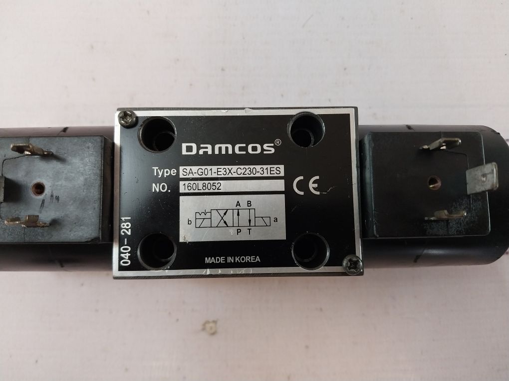 Damcos Sa-g01-e3X-c230-31Es Directional Control Valve