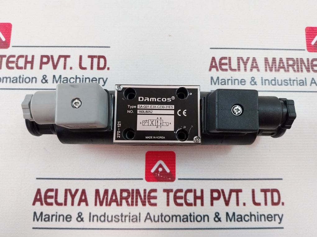 Damcos Sa-g01-e3X-c230-31Es Directional Control Valve Ac230V 50/60Hz