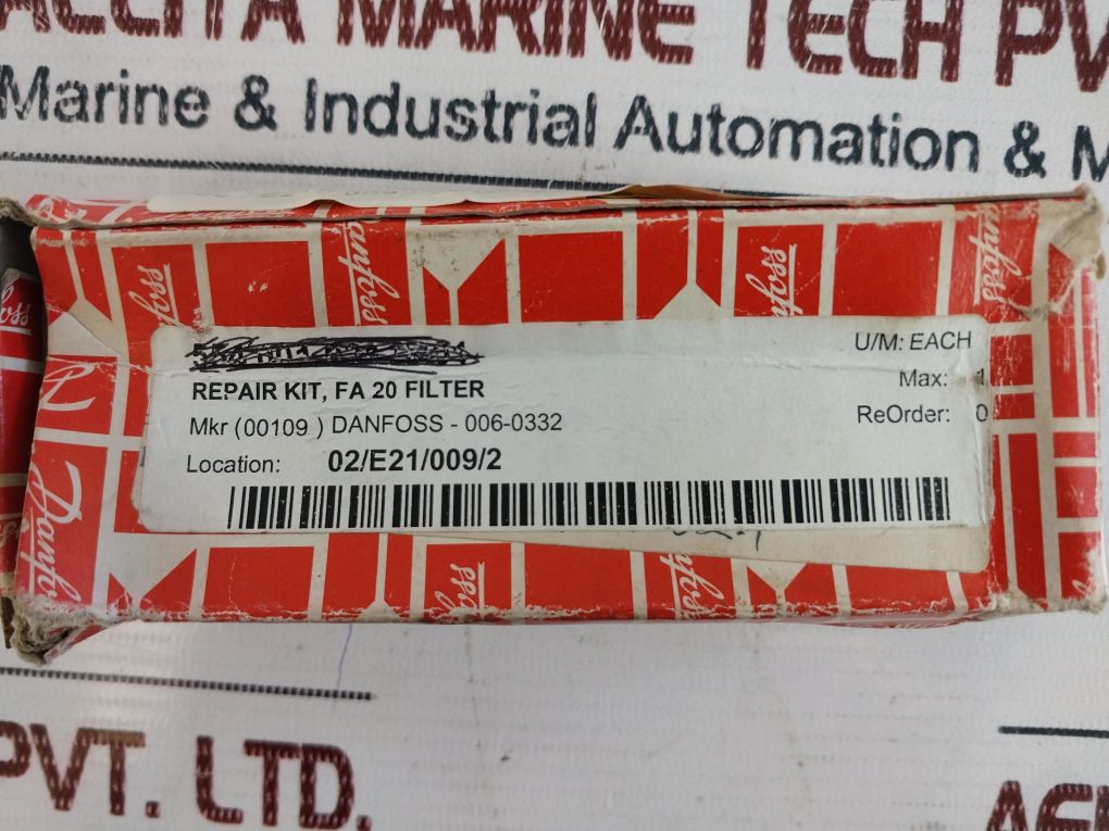 Danfoss 006-0332 Fa 20 Filter Repair Kit