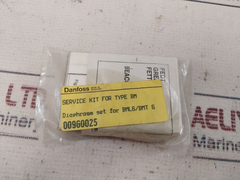 Danfoss 009G0025 Service Kit For Type Bm