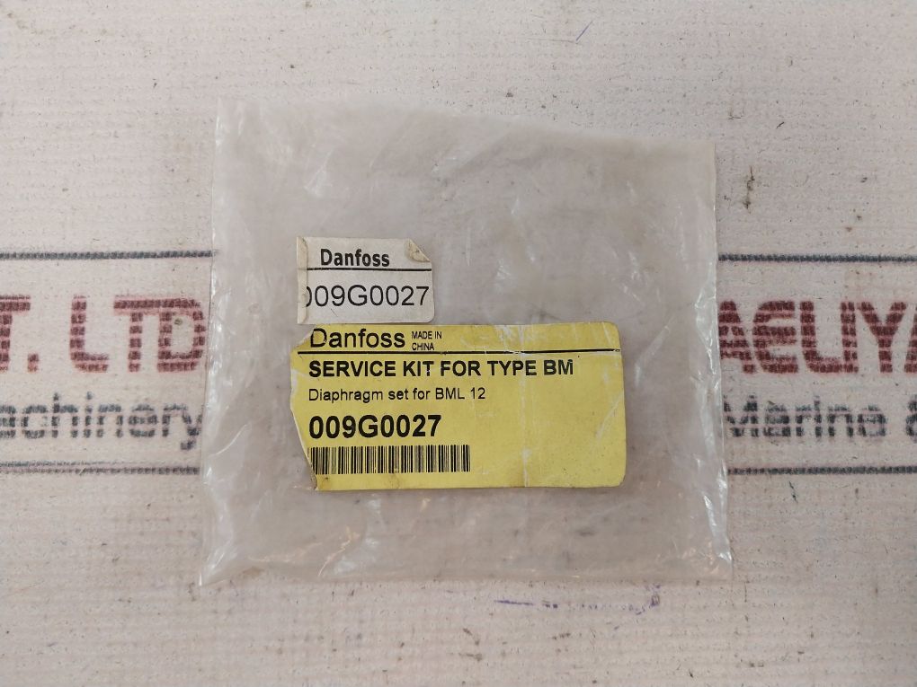Danfoss 009G0027 Service Kit For Type Bm