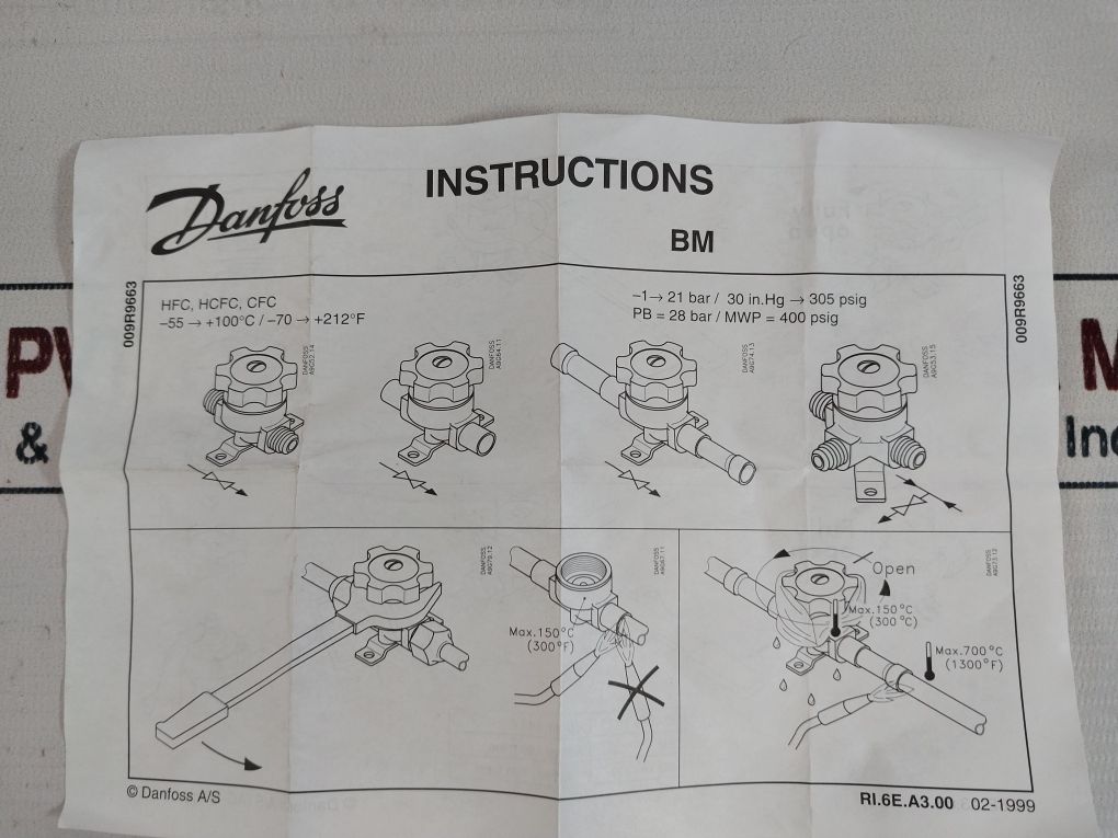 Danfoss 009G0141 Shut-off Valve Bml 12 12Mm/ 1/2 In.Sae