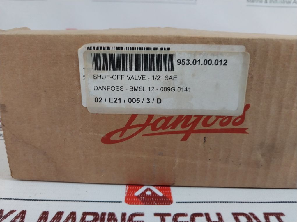 Danfoss 009G0141 Shut-off Valve Bml 12 12Mm/ 1/2 In.Sae