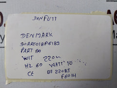 Danfoss 018F6189 Coil For Solenoid Valve