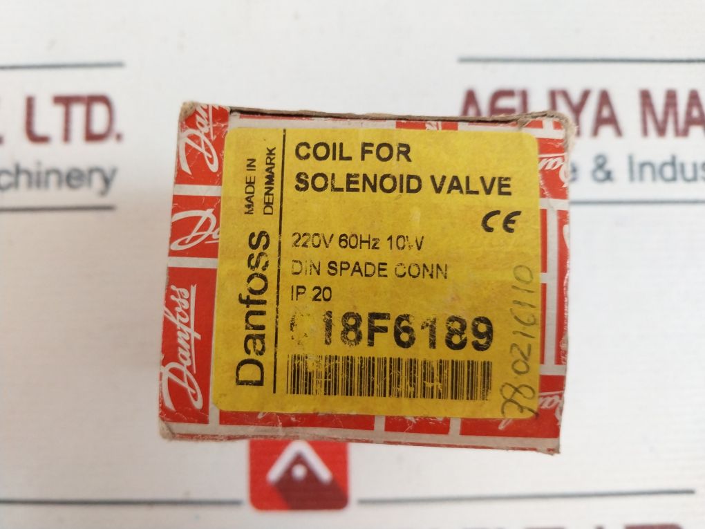 Danfoss 018F6189 Coil For Solenoid Valve Ip20