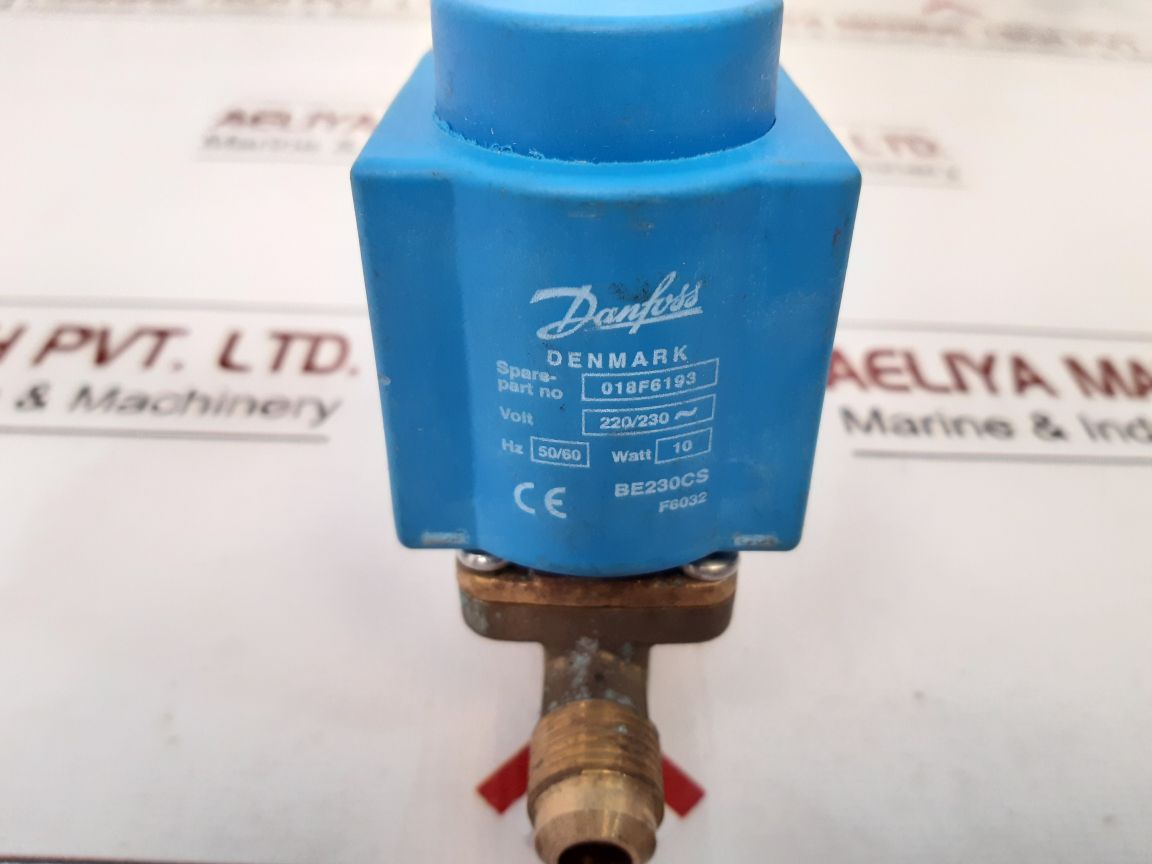 Danfoss 018F6193 Solenoid Valve Coil Be230Cs