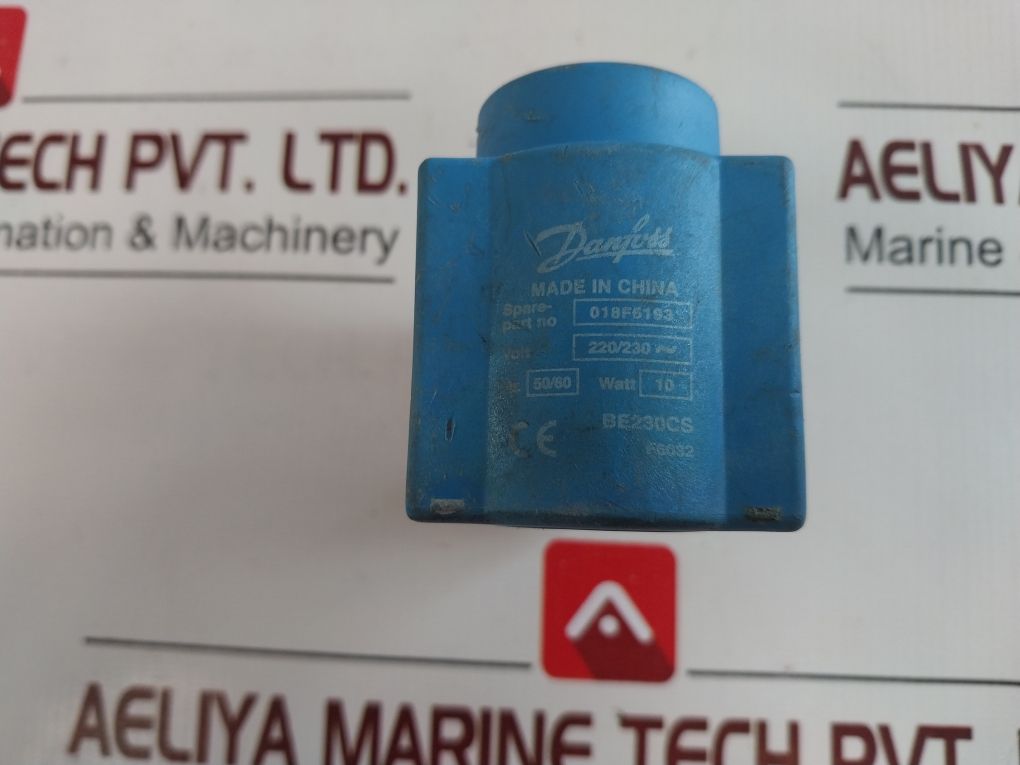 Danfoss 018F6193 Solenoid Coil 220/230 50/60Hz
