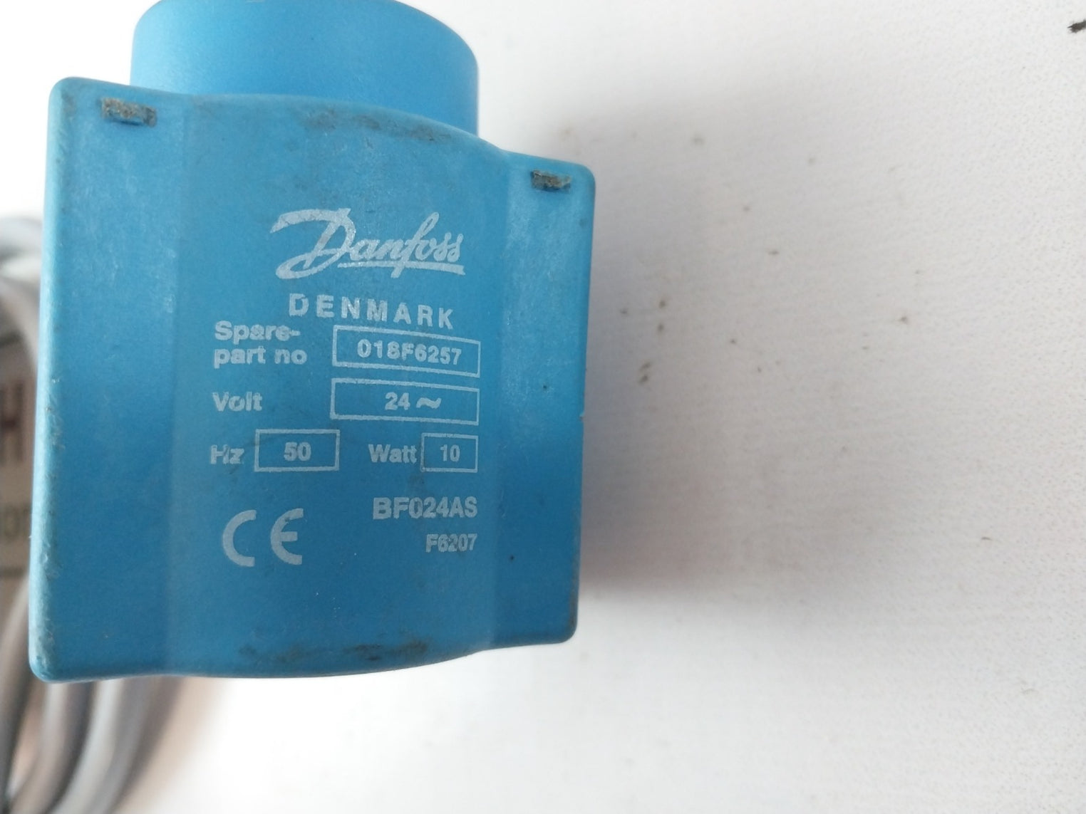 Danfoss 018F6257 Solenoid Valve With 1 Mtr Connection Cord