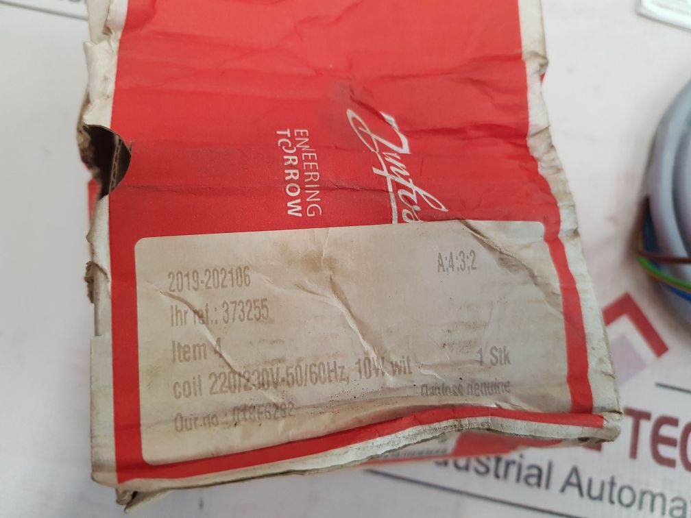 Danfoss 018F6282 Solenoid Coil Bf230Cs