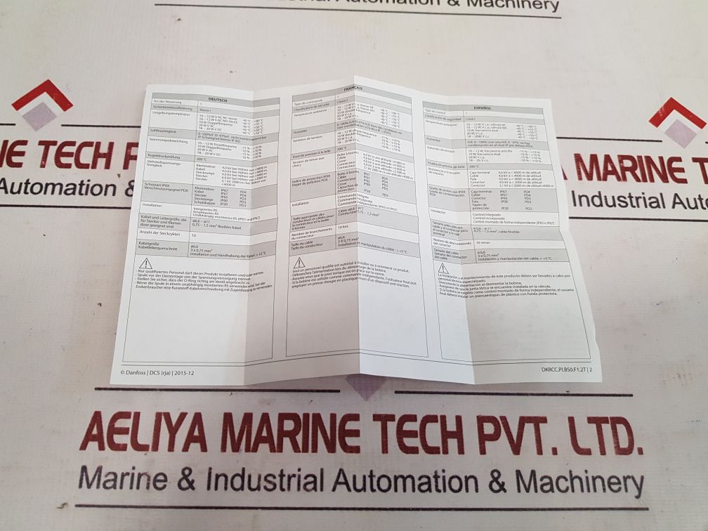 Danfoss 018F6282 Solenoid Coil Bf230Cs