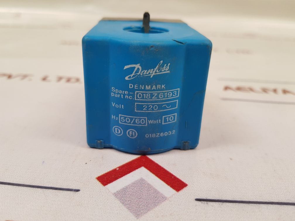 Danfoss 018Z6193 Solenoid Valve Coil 10W Used