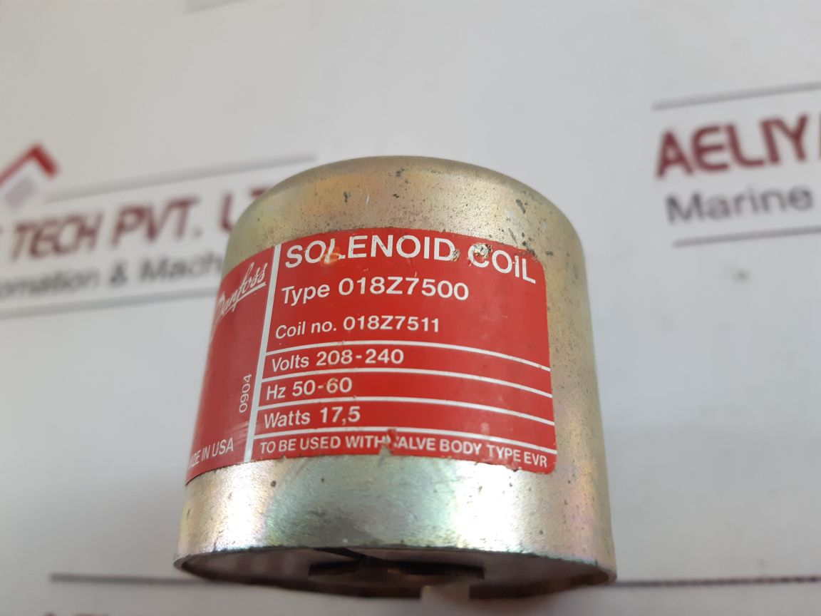 Danfoss 018Z7500 Solenoid Coil 17,5W