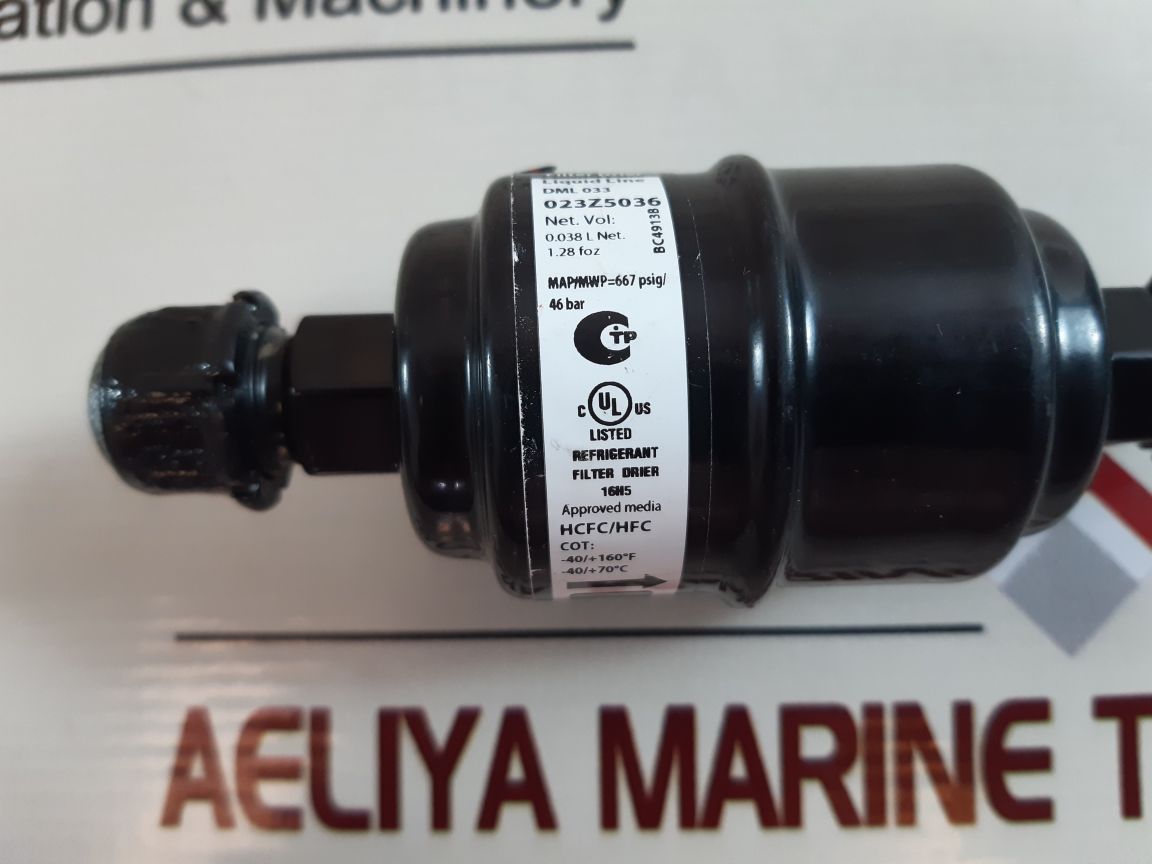Danfoss dml-033 eliminator 023z5036 liquid line filter drier 