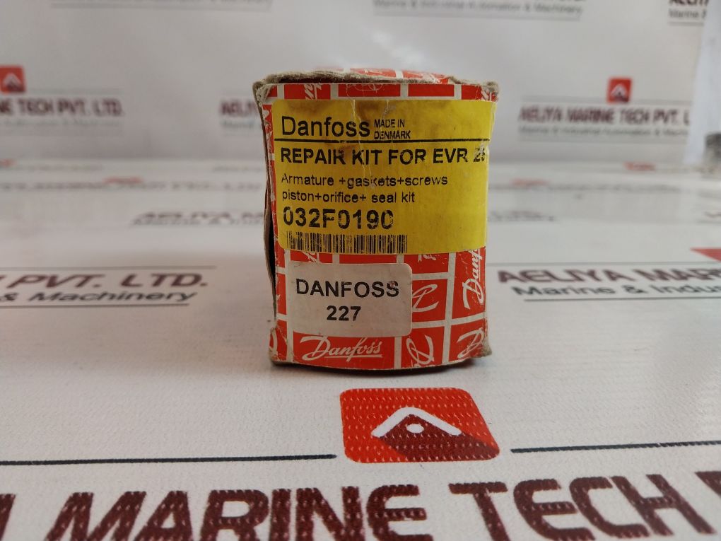 Danfoss 032F0190 Repair Kit For Evr 25, 554.01.51.052
